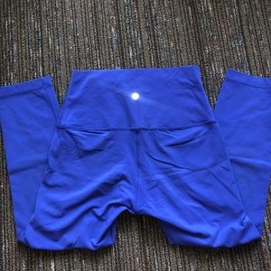 Purple Lululemon Leggings 7/8 Align Size 10